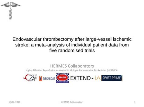 hermes stermolli|Endovascular thrombectomy after large.